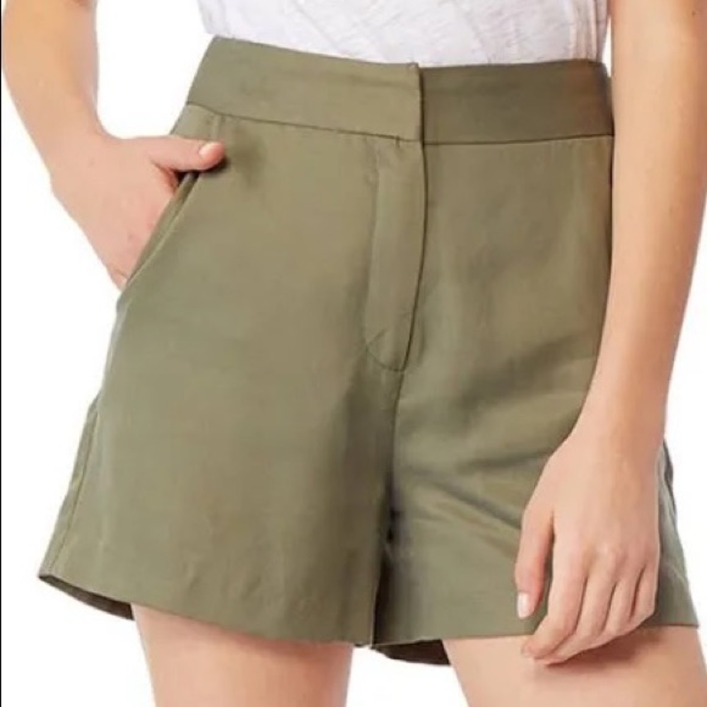 Habitual Shaun Soft Safari Shorts Deep Green